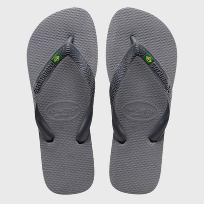 Havaianas Brazil Thong Sandals Grey