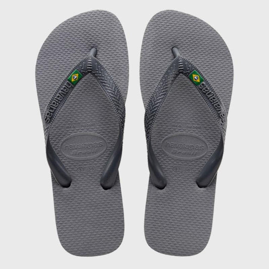 Havaianas Brazil Thong Sandals Grey
