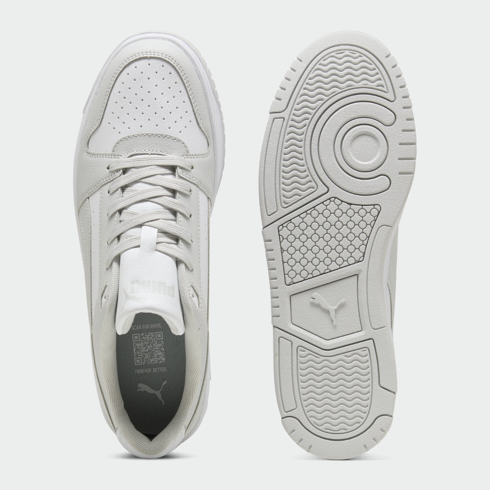 Puma Mens Rebound Slam Lo Sneakers Grey