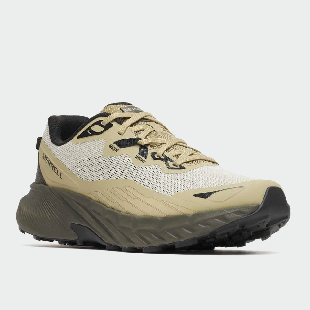 Merrell Mens Agility Peak 5 Trail Running Shoes Beige