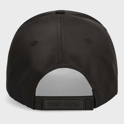 Code Micro Fibre Peak Cap Black
