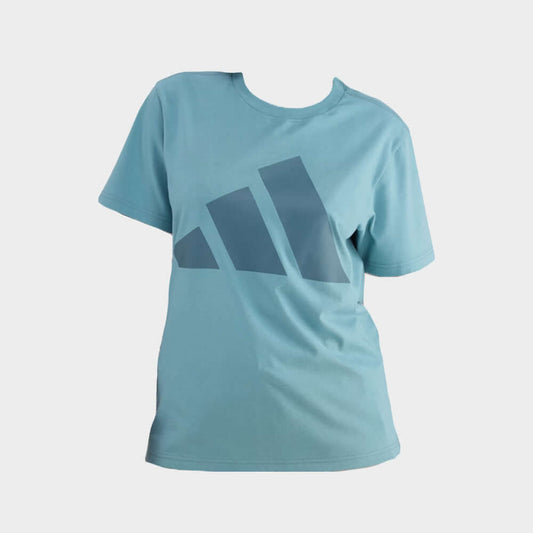 Adidas Womens Big Logo Tee Green