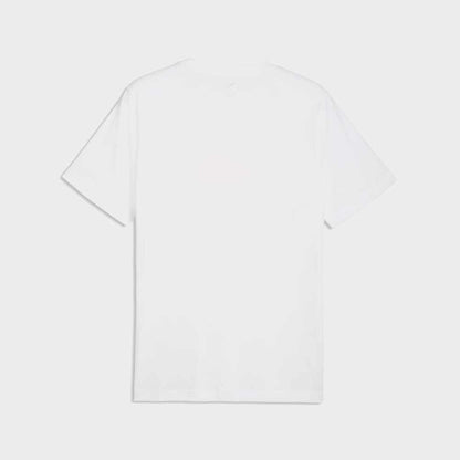 Puma Mens Graphic No. 1 Logo Tee White