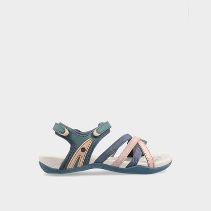 Hi-Tec Girls Savanna Sandals Blue-Pink