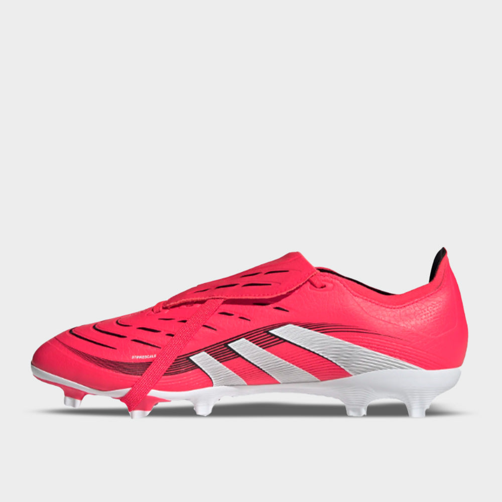 Adidas Mens Predator L Fxg Football Boots Red