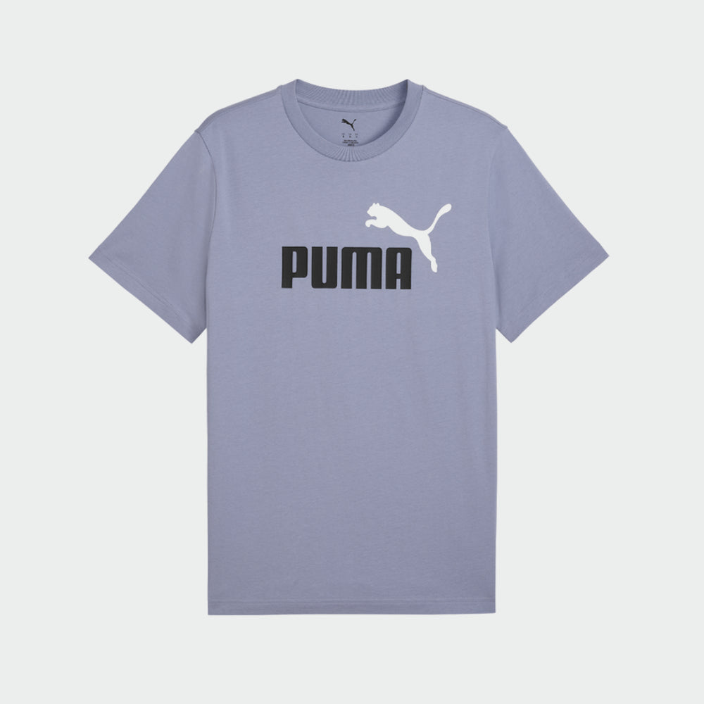 Puma MENS Essential 2 colour No1 Logo Tee Purple