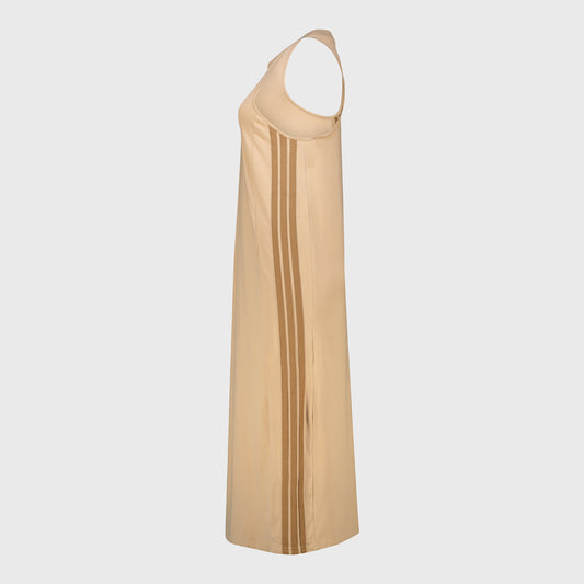 ADIDAS WOMENS 3 Stripes Dress BEIGE