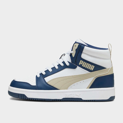Puma Mens Rebound V6 Mid sneakers Blue