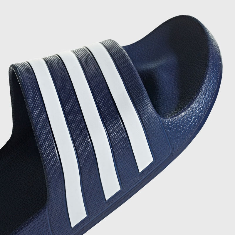 Adidas Unisex Adilette Aqua Slides Navy