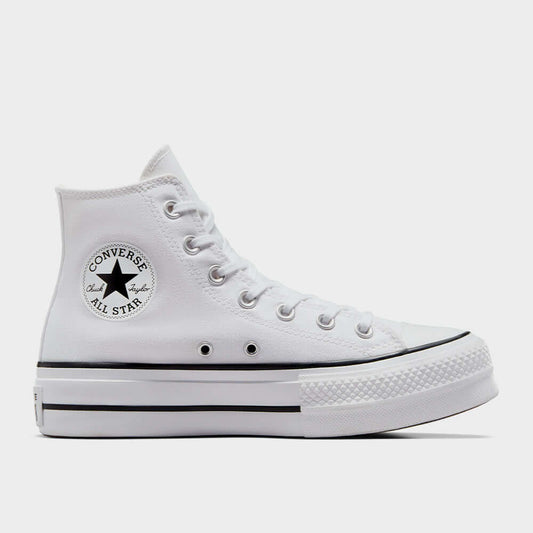 CONVERSE WOMENS Chuck Taylor Hi Top sneakers WHITE