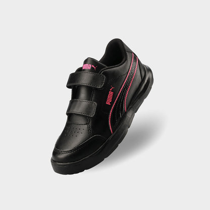 Puma Girls Evolve Court V PS Sneakers Black