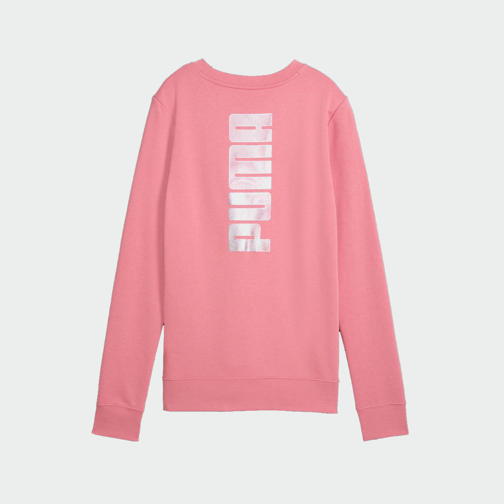 Puma Womens Better Essential Crew Top Pink