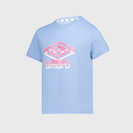 Umbro Youth Charlotte Tee Blue