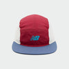 New Balance Multi Colored 5 Panel Cap Red