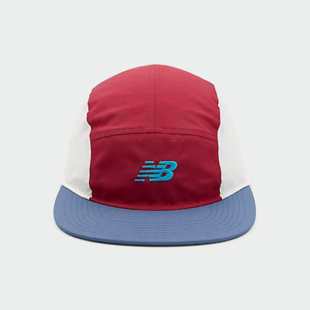 New Balance Multi Colored 5 Panel Cap Red
