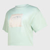 Umbro Womens Bree Boxy Tee Green
