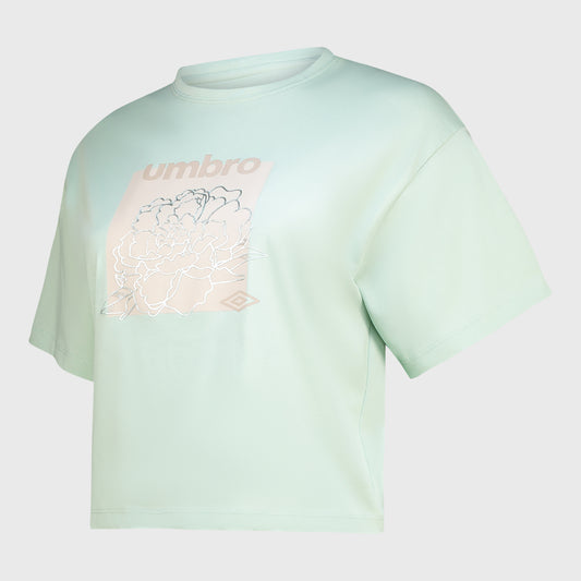 UMBRO WOMENS Bree Boxy Tee GREEN