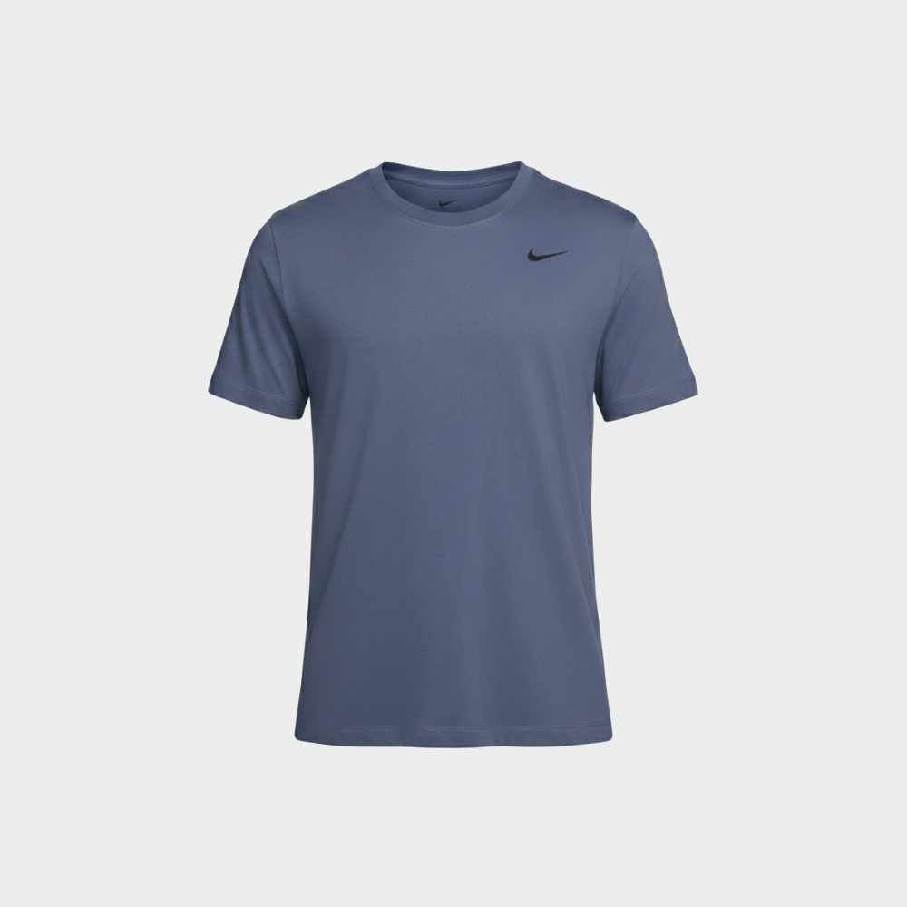 Nike Mens Dri Fit Crew Solid Tee Blue