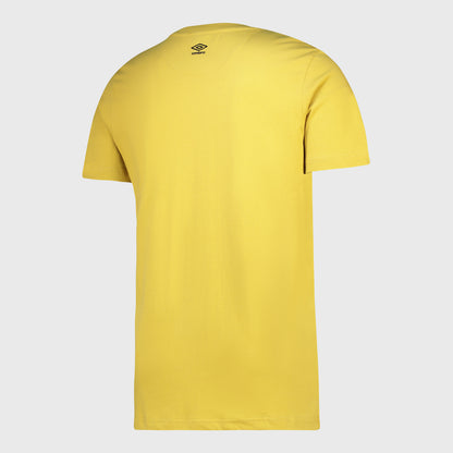 Umbro Mens Beyond Tee Yellow