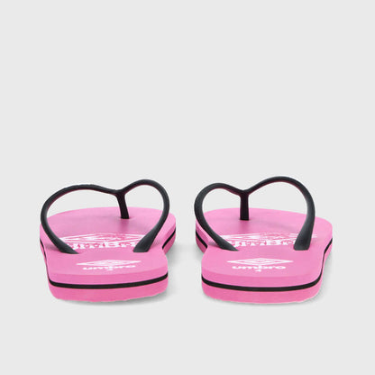 Umbro Womens Triple Stack Thong Sandals Pink
