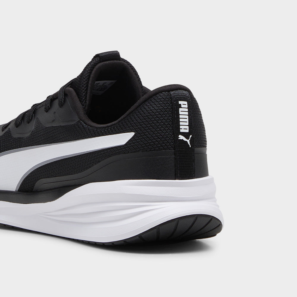 Puma Mens Night Runner V3 Running Shoes Black