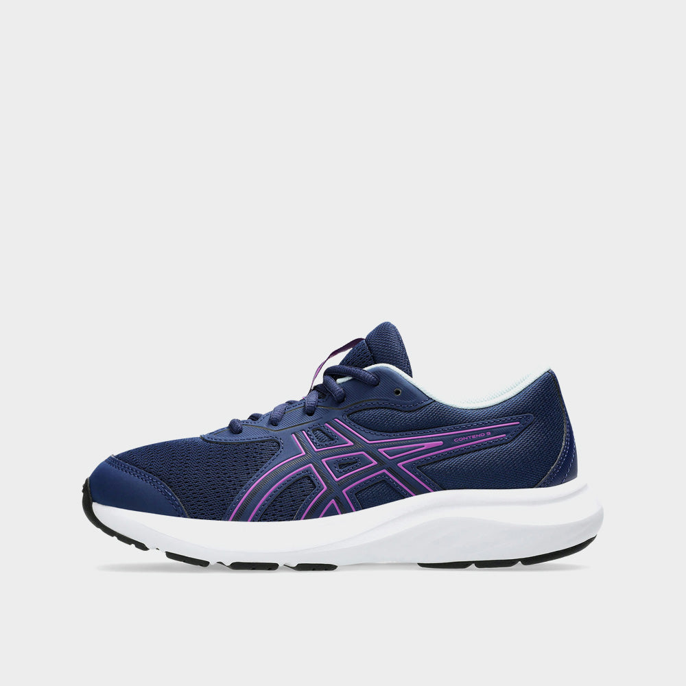 Asics Youth Contend 9 Running Shoes Blue