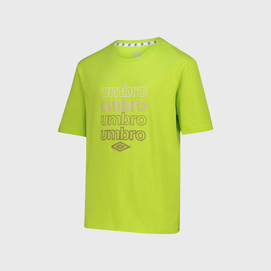 Umbro Youth Crewneck Graphic Tee Yellow