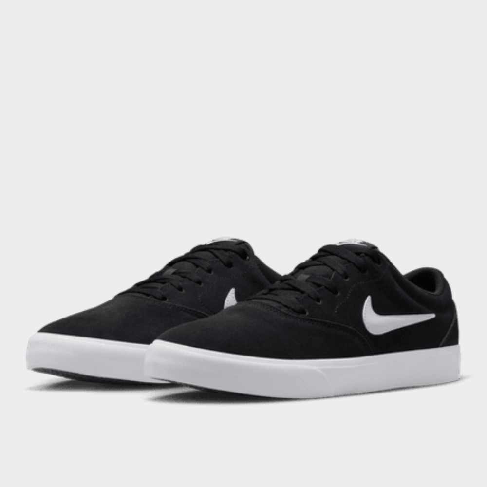 Nike Mens Charge Suede Sneakers Black