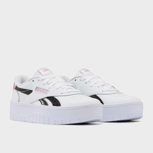 REEBOK WOMENS Court Advantage Surge Sneakers WHITE