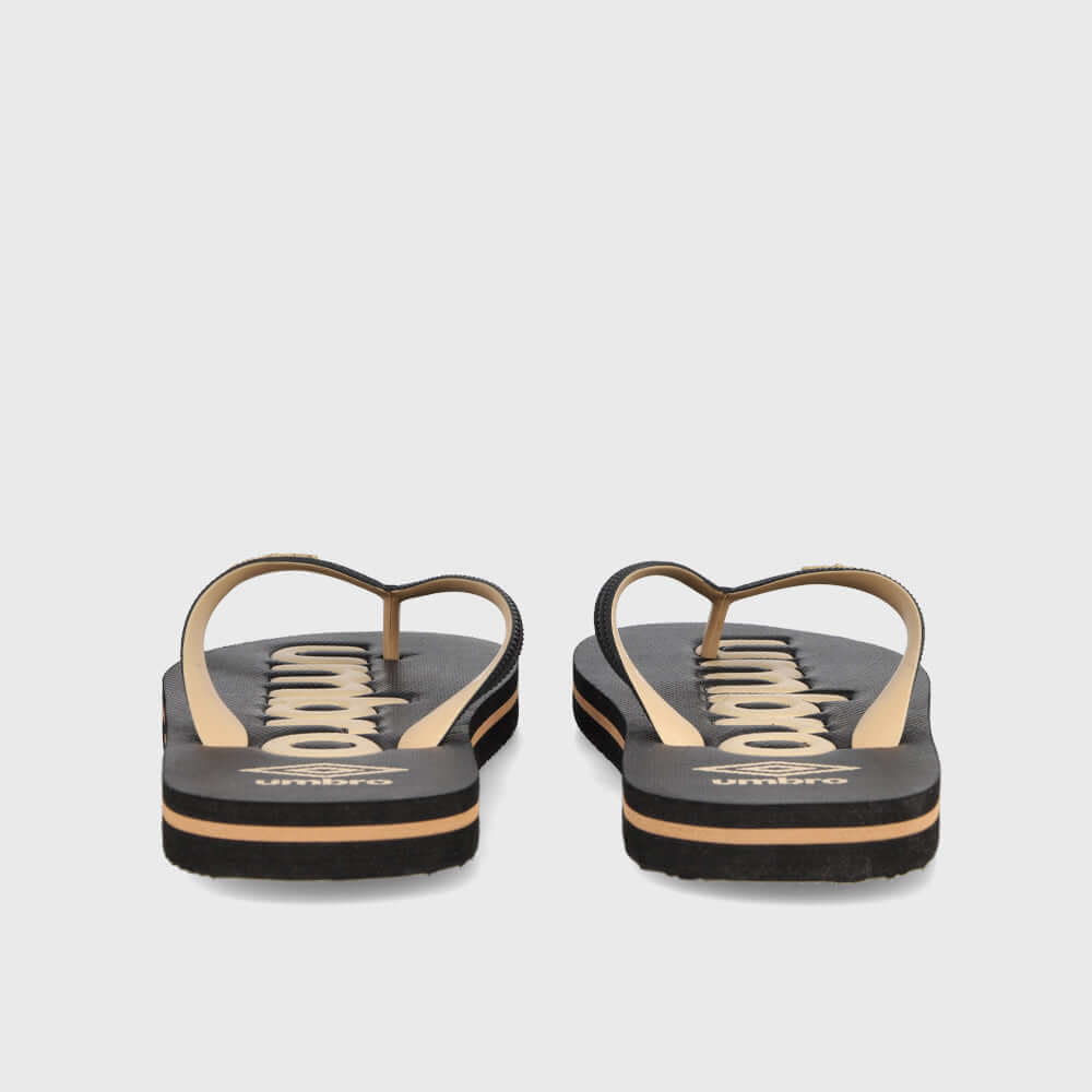 Umbro Youth Emboss Thong Sandals Black