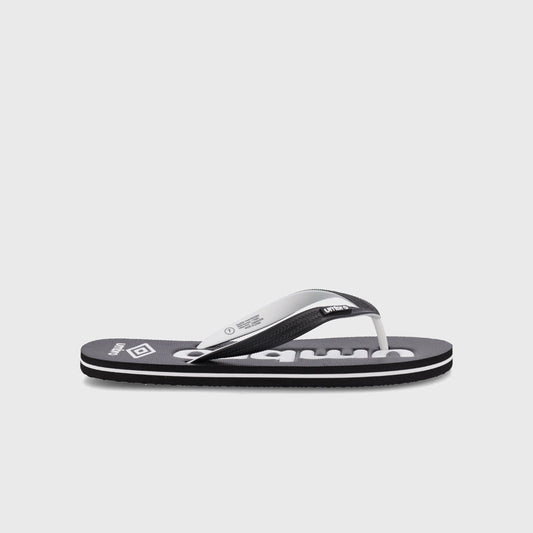UMBRO MENS Big Emboss Thong Sandals BLACK