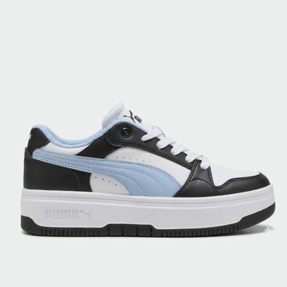 Puma Womens Rebond Femme Low Sneakers Black