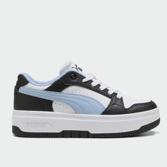 PUMA WOMENS REBOND FEMME LOW SNEAKERS BLACK