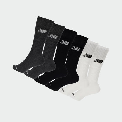 New Balance 3pack Lightweight Crew Socks Multi