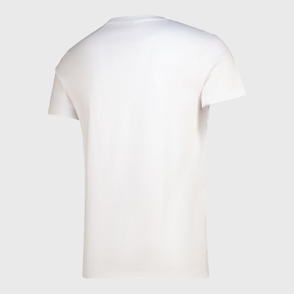 Code Mens V-Neck Tee White