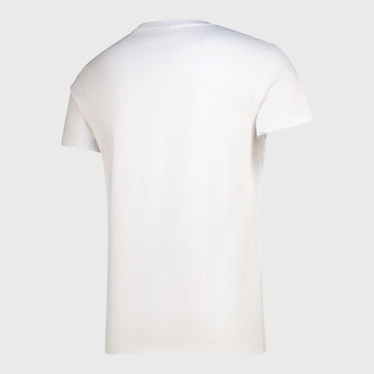 CODE MENS Plain Minimalistic Logo WHITE