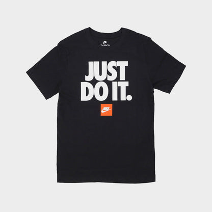 Nike Mens Just Do It Verbiage Tee Black