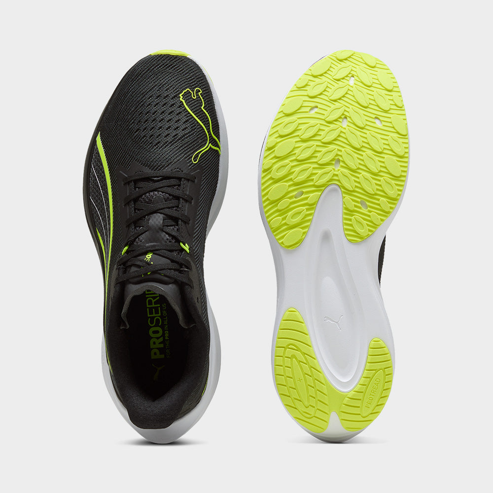 Puma Mens Darter Pro Running Shoes Black