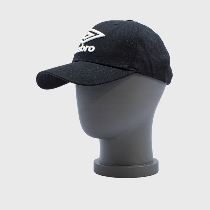 Umbro Mens Embroidery Diamond Peak Cap Black