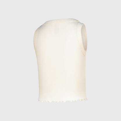 Umbro Girls Keesha Rib Tank Beige