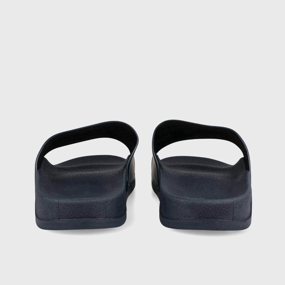 Umbro Mens Triple Logo Slides Blue