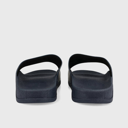Umbro Mens Triple Logo Slides Blue