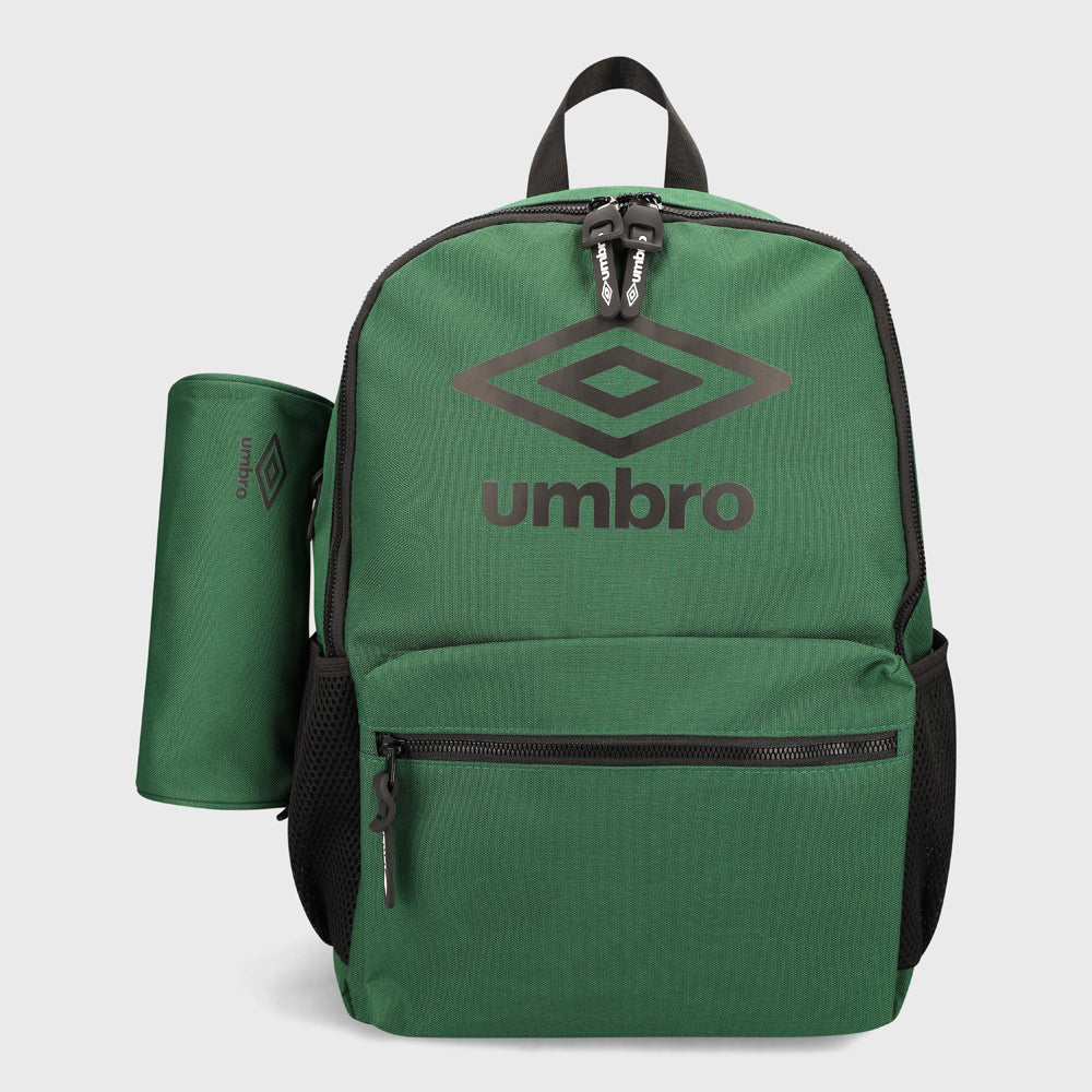 Umbro Unisex Back To School Backpack Set Green