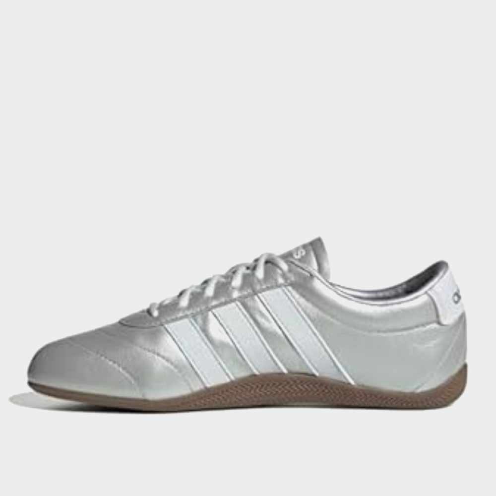 Adidas Womens Grand Court Lo Sneakers Silver