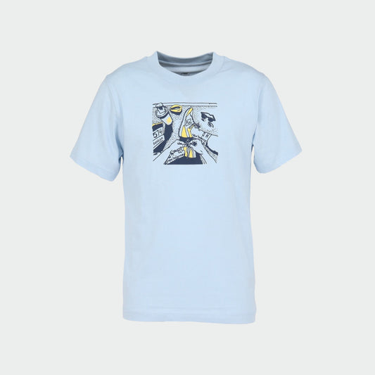 New Balance Mens Sport Break Tee Blue