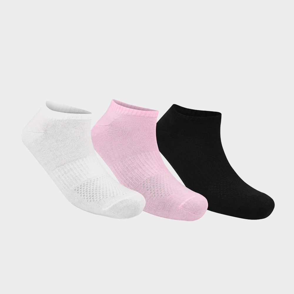 Sox Unisex 3 Pack Hidden Socks Multi