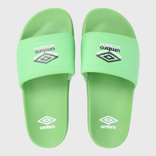 Umbro Womens Squeeze Me Comfort Slides Green