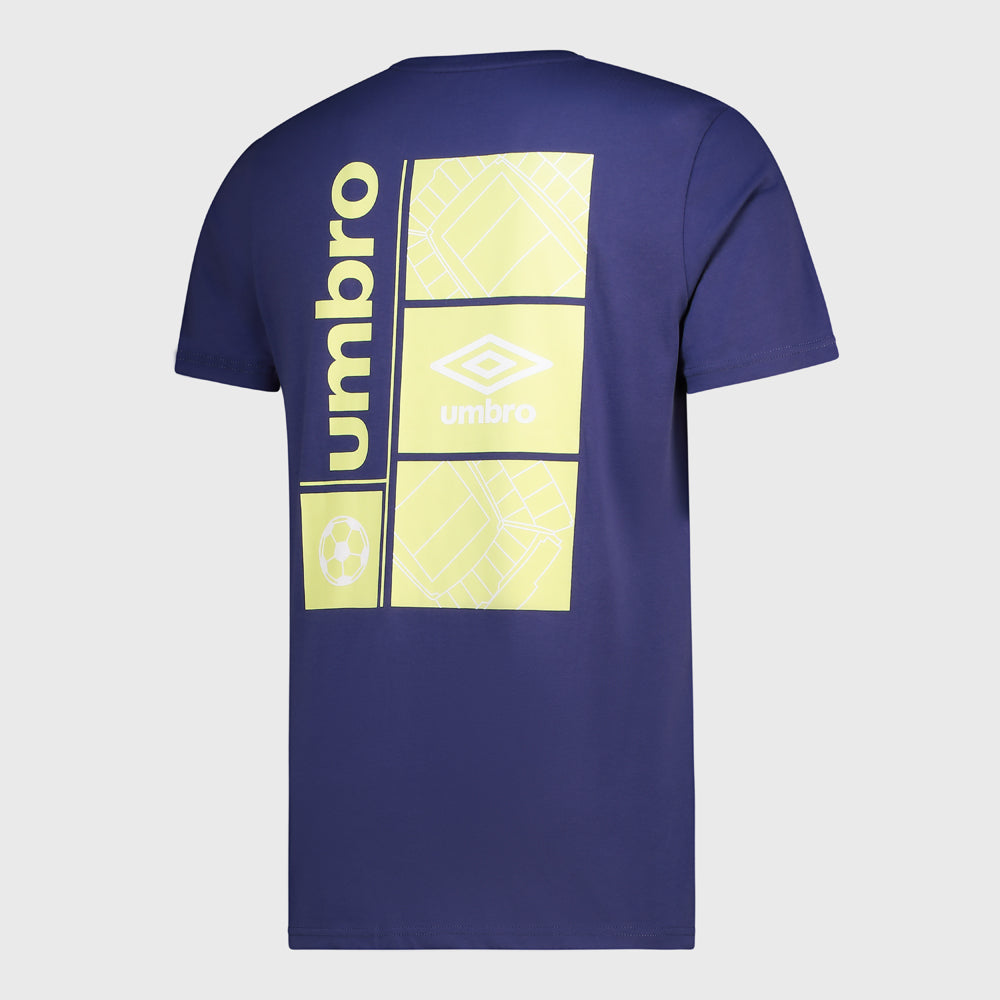 Umbro Mens Ethan Tee Blue