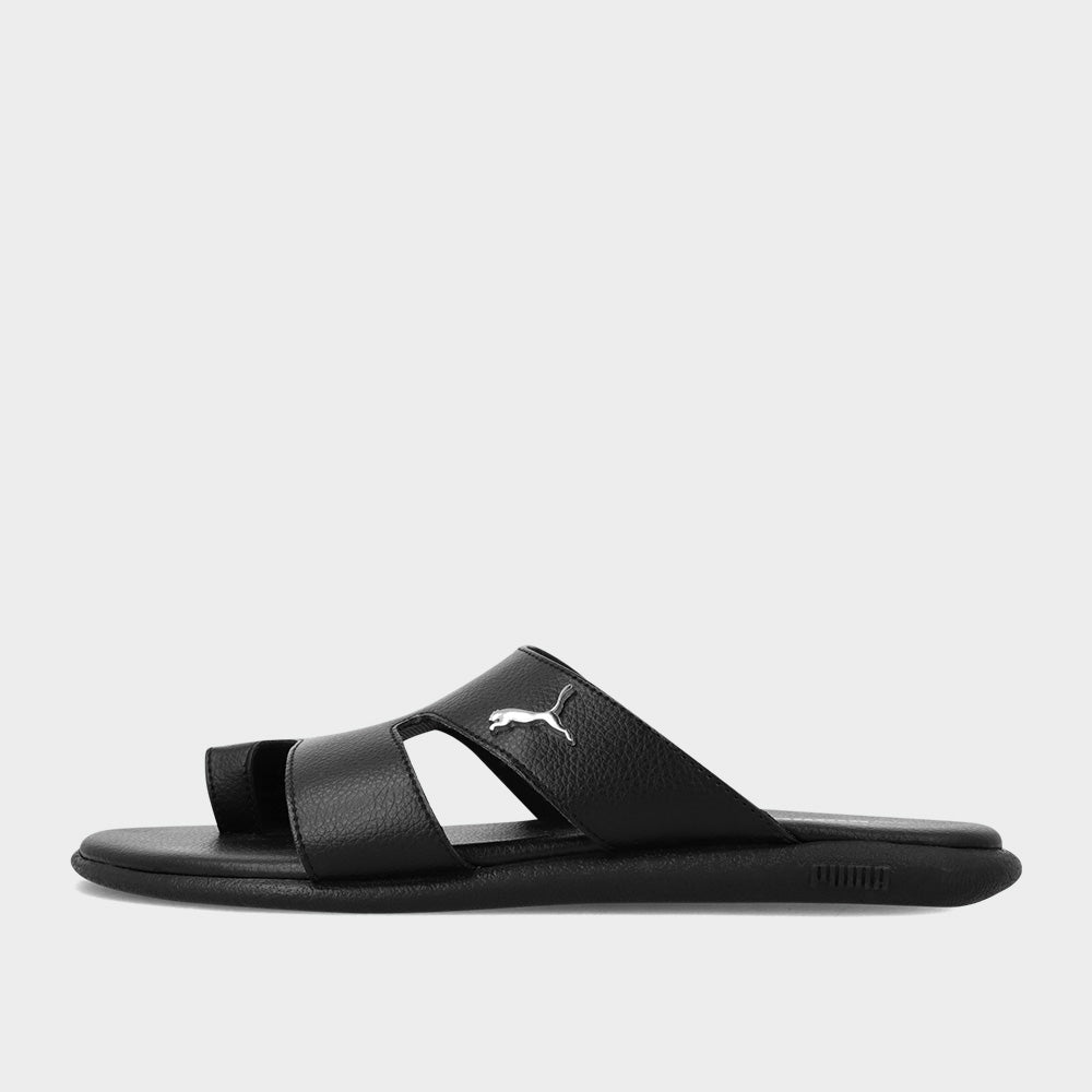 PUMA MENS Sporty Magnet Slides BLACK