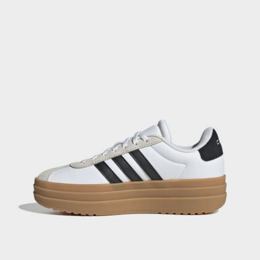 ADIDAS WOMENS VL Court Bold Sneakers WHITE